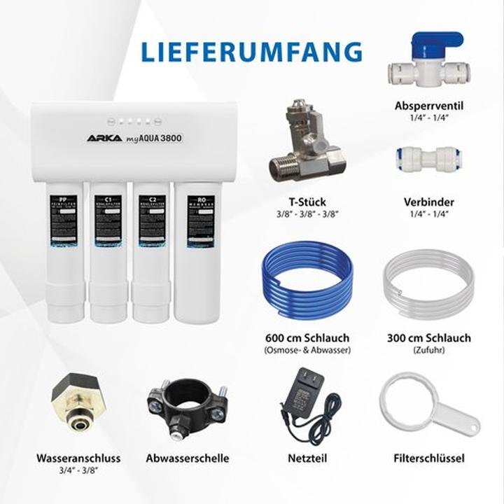 Image du produit Arka myAQUA® 3800 Umkehrosmoseanlage