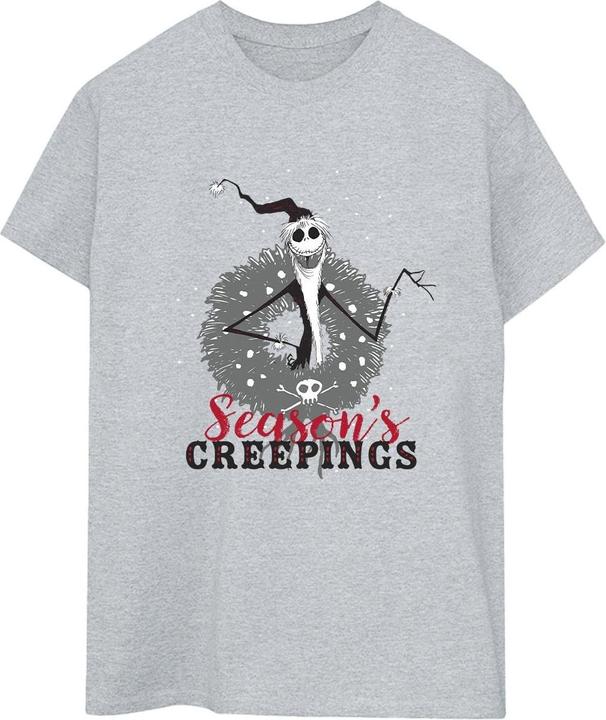 Produktbild Disney The Nightmare Before Christmas Seasons Creepings Wreath TShirt (4XL)