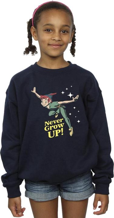 Produktbild Disney Peter Pan Never Grow Up Sweatshirt Mädchen (140, 146)