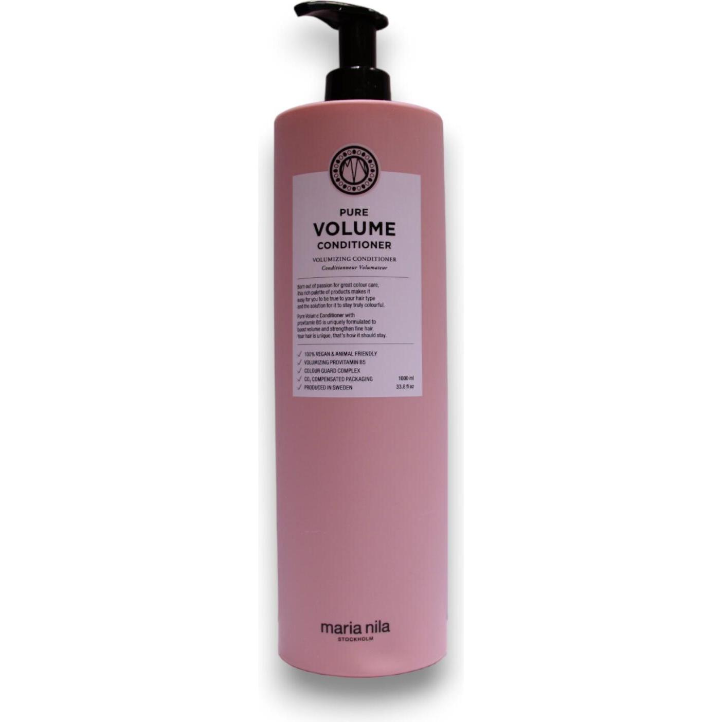 Maria Nila, Conditioner, Care & Style - Pure Volume Conditioner (1000 ml)