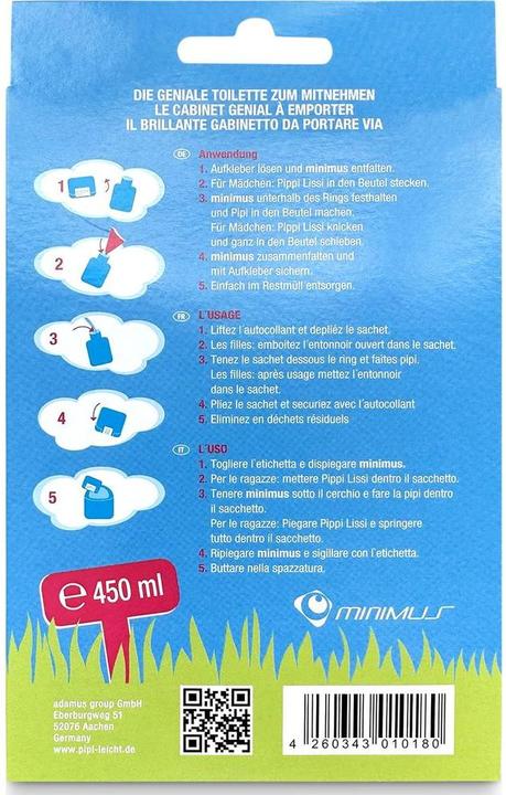 Image du produit Minimus Toilettes d'urgence