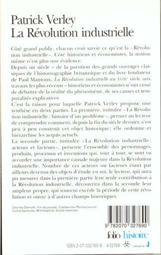 Immagine prodotto La révolution industrielle (Francese, Verley Patrick, 1997)