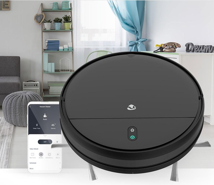 Actual product image Nedis Vacuum cleaner - robot, Black (Robot vacuum)