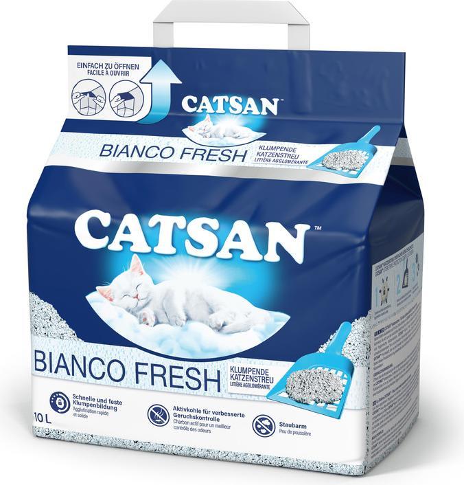 Image du produit Catsan Bianco Fresh (Agglomérant, Neutralisant, 8.92 kg)