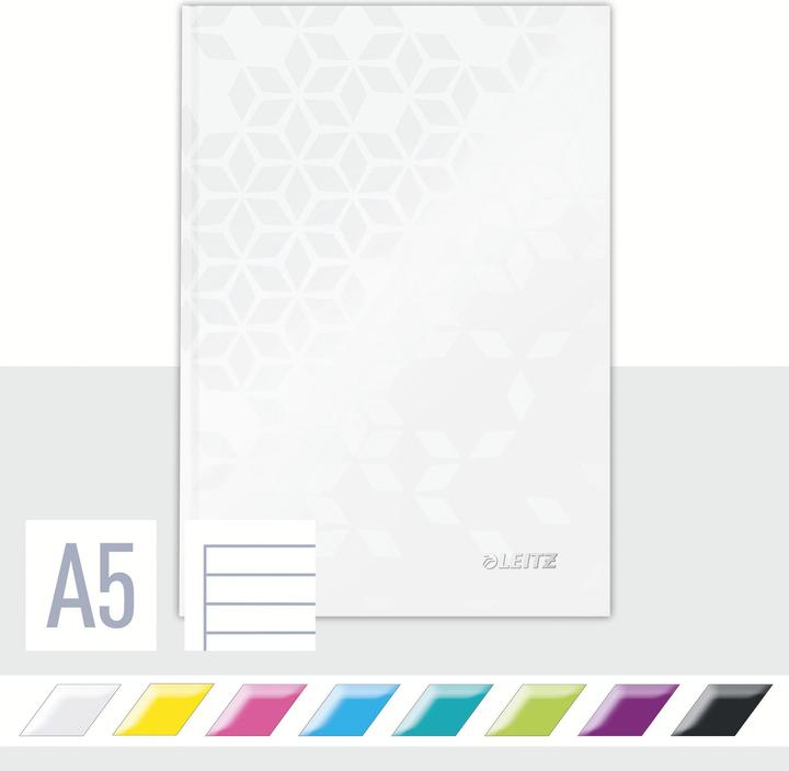 Image du produit Leitz Wow (A5, À rayures, Couverture rigide)