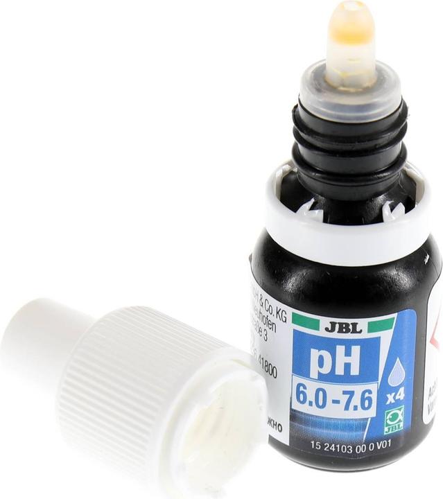 Produktbild JBL Aquaristik und Terraristik ProAquaTest pH 6.0-7.6 Nachfüllpack (Wasseraufbereitung Aquarium)