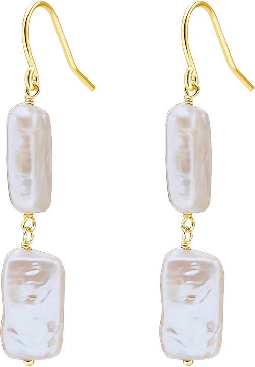 Immagine prodotto Valero Pearls Perle d'acqua dolce d'argento da donna coltivate in oro giallo - 24427 (Argento)