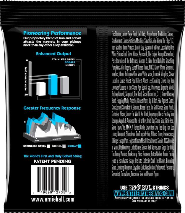 Produktbild Ernie Ball Slinky Extra (4 x, E-Bass, 0.10")