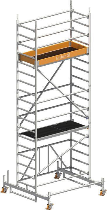 Actual product image kaiserkraft Aluminum folding scaffold (Multi-purpose ladder, 376 cm)