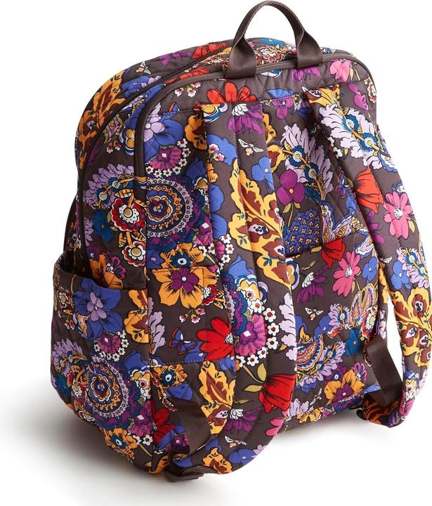 Actual product image Vera Bradley Cotton Large Bancroft Backpack