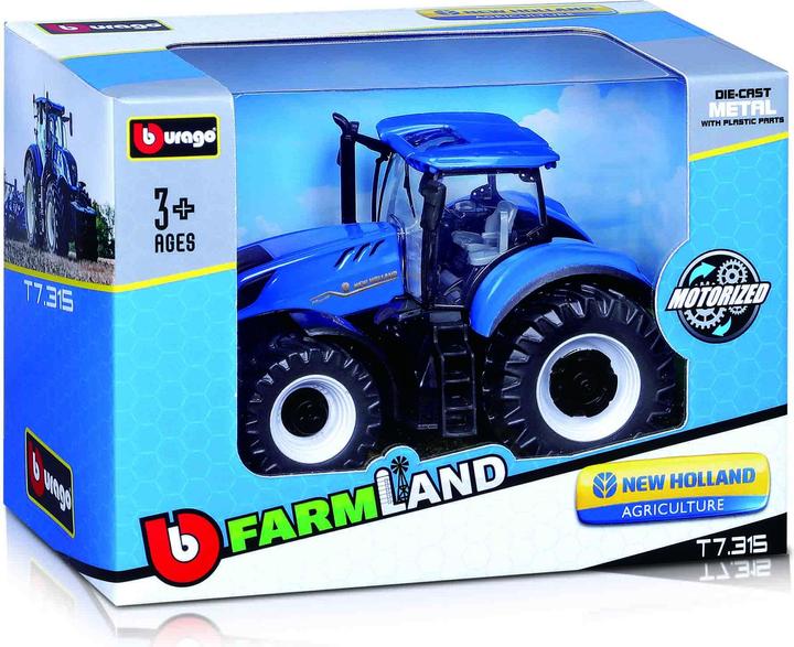 Actual product image Bburago 10cm farm tractor, assorted, 18-31610