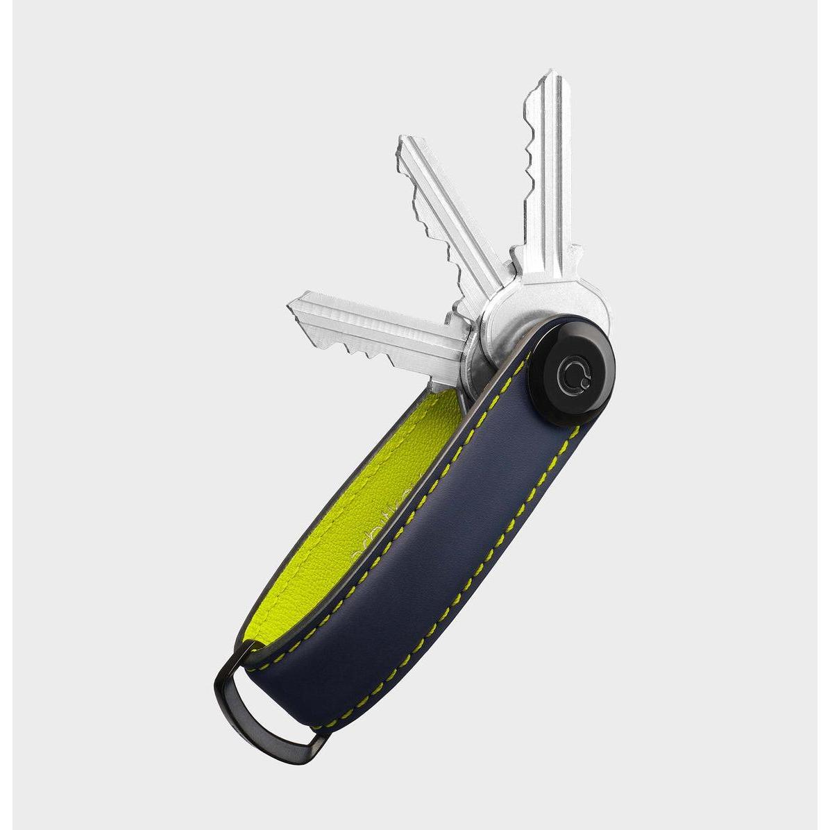 Orbitkey, Uomini, Portachiavi, - Key Organiser Matte Leather - Cyber, Multicolore