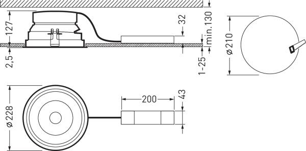 Actual product image Trilux 10196316 (3800 lm)