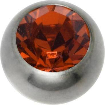 Orange, silvery
