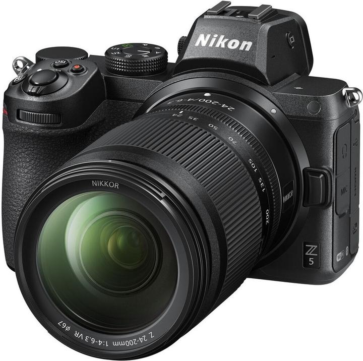 Actual product image Nikon Z5 Kit (24 - 200 mm, 24.30 Mpx, Full frame)