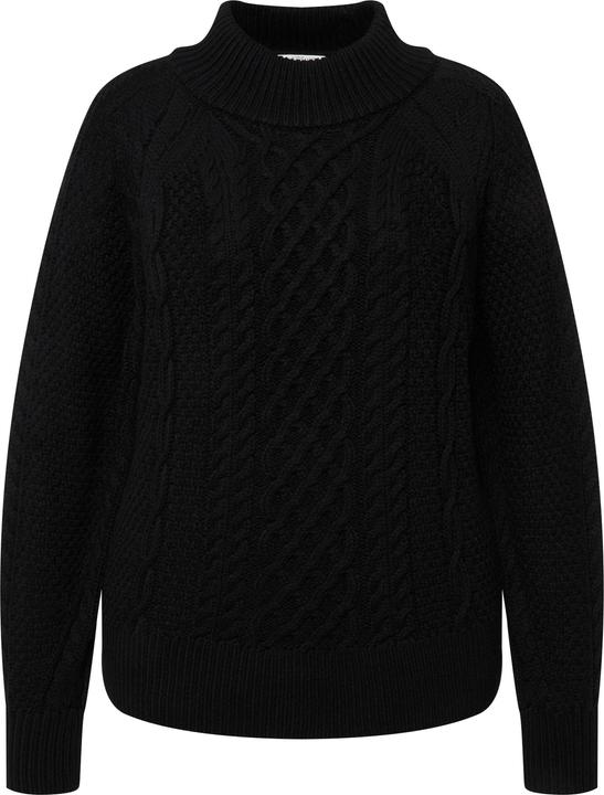 Actual product image Studio Untold Unisex Cable Knit Long Sleeve Turtleneck Sweater (L)