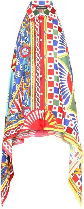 Produktbild Dolce & Gabbana Halterneck Silk Shirt (42)