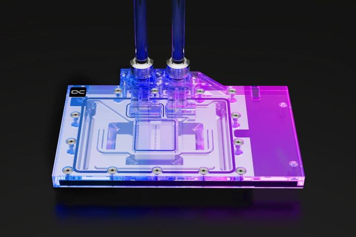 Produktbild Alphacool Eisblock Aurora Acryl GPX-N RTX 4090 Founders Edition mit Backplate