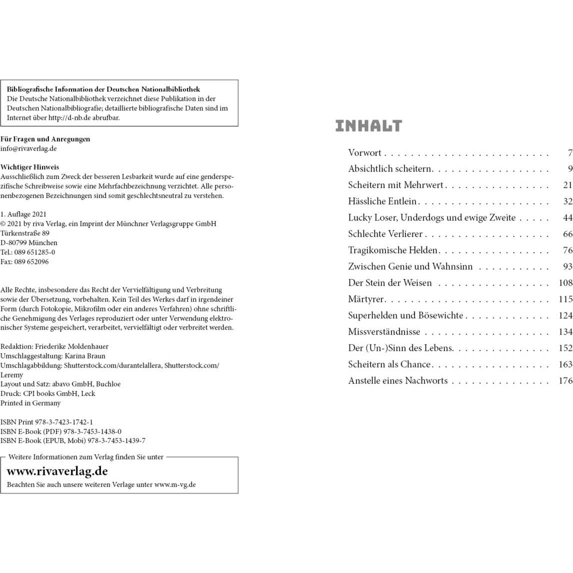 Thumbnail - Eine kleine Geschichte des Scheiterns, Belletristik von Bernd Imgrund