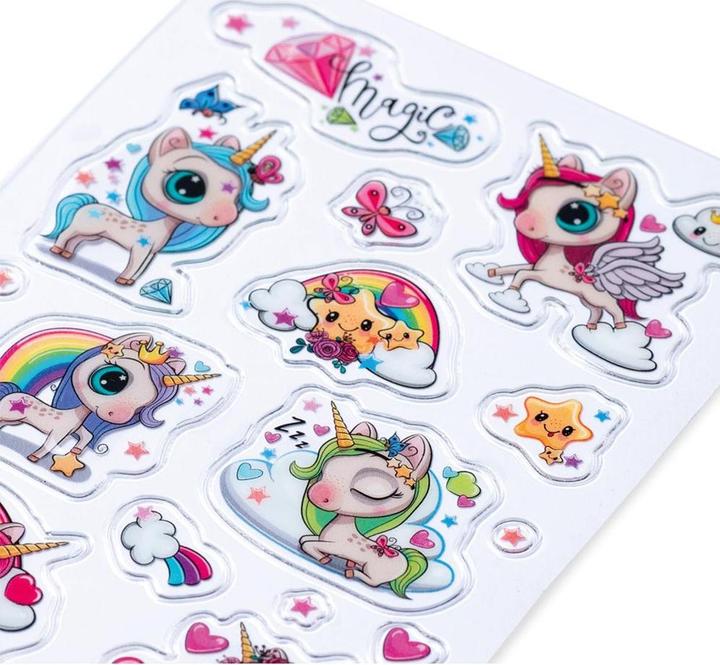 Produktbild HERMA Sticker Einhorn