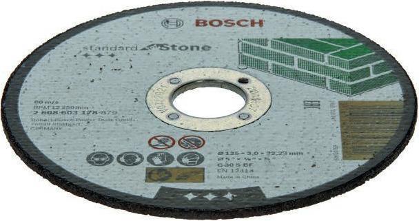 Image du produit Bosch Professional Zubehör Disque à tronçonner PRO Stone, 125 x 3 x 22,23 mm