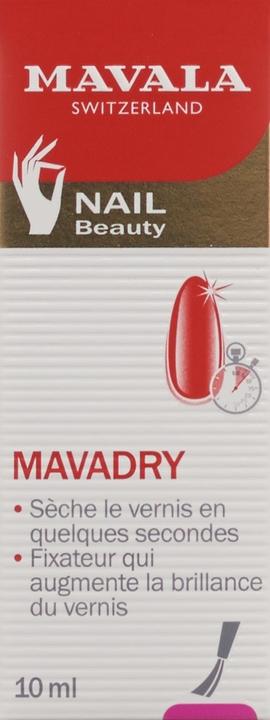 Image du produit Mavala Mavadry - Sèche et intensifie (Vernis à ongles effet gel)