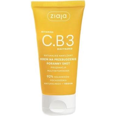 Ziaja Crema Siero Viso, Vitamina C.b3 Niacinamide Morning Shot Wake Up Cream 50Ml (50 Ml)