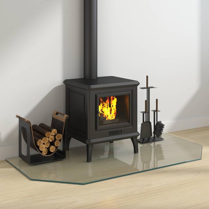 Produktbild vidaXL Feuerstelle Glasplatte (60 cm)