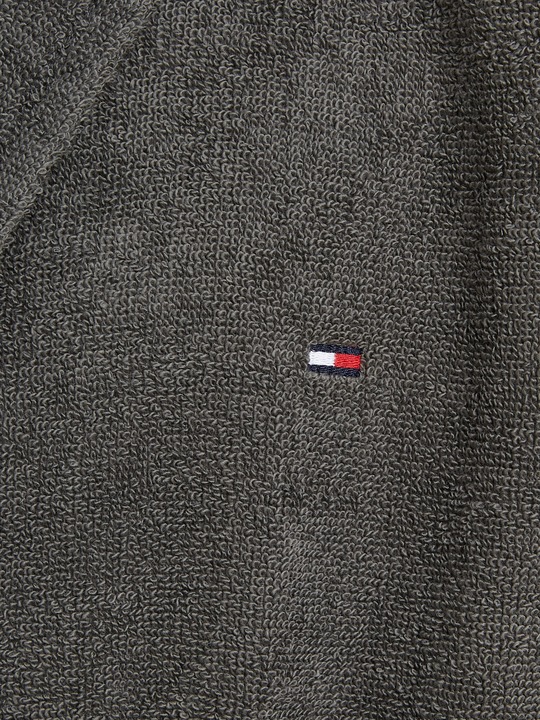 Actual product image Tommy Hilfiger Bathrobe "Icon" Anthracite (L)