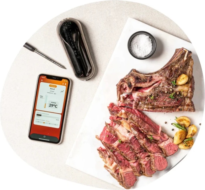 Image du produit Mastrad Meat it plus 2.0 Thermomètre à barbecue Bluetooth
