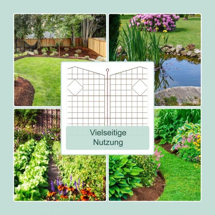 Produktbild Relaxdays 5x Teichzaun