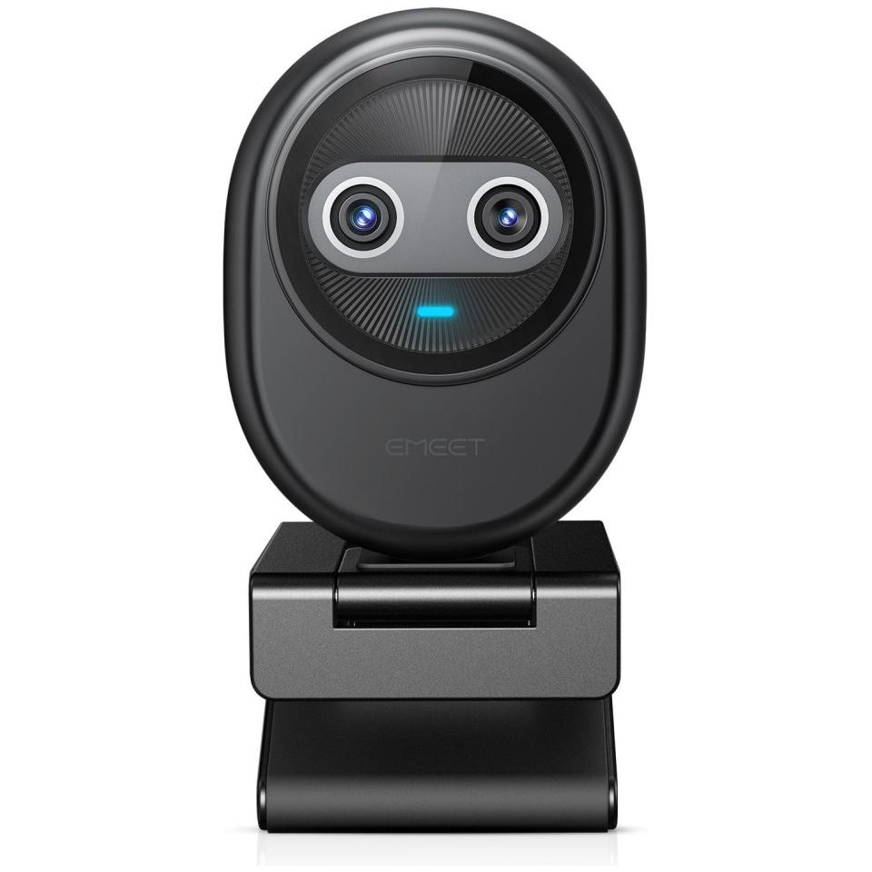 EMeet Piko Webcam 4K Dual-Camera AI με 3 Μικρόφωνο και 3 Modes Ήχου για Streaming, Εργασία και Δημιο, Webcam, Nero