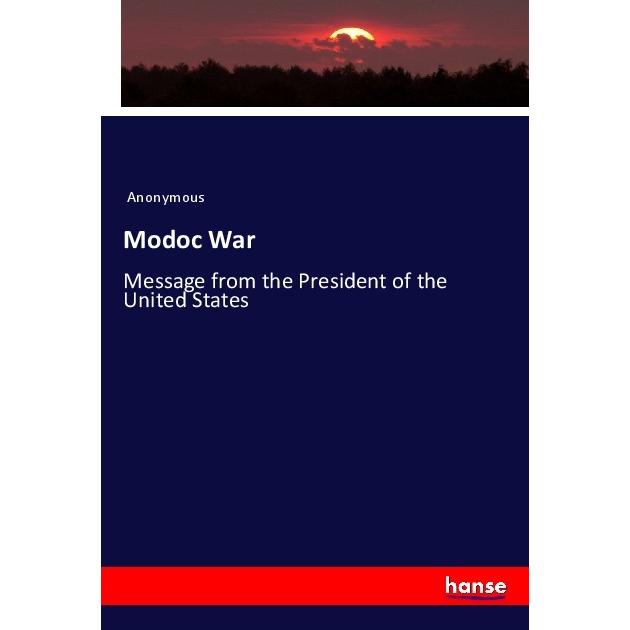 Modoc War, Fachbücher von Anonym