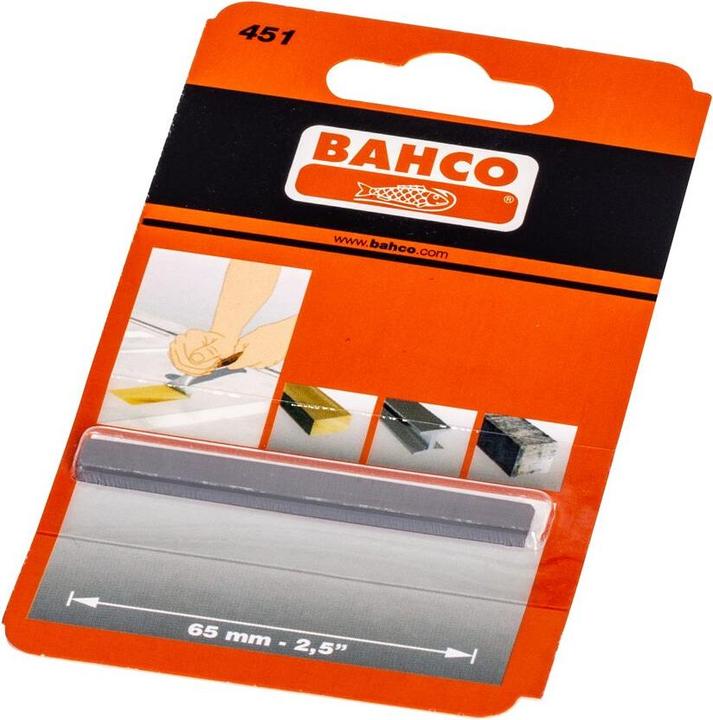 Actual product image Bahco Blade 451, 65mm straight (Replacement blade)