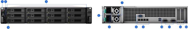 Produktbild Synology RS3621RPxs (0 TB)