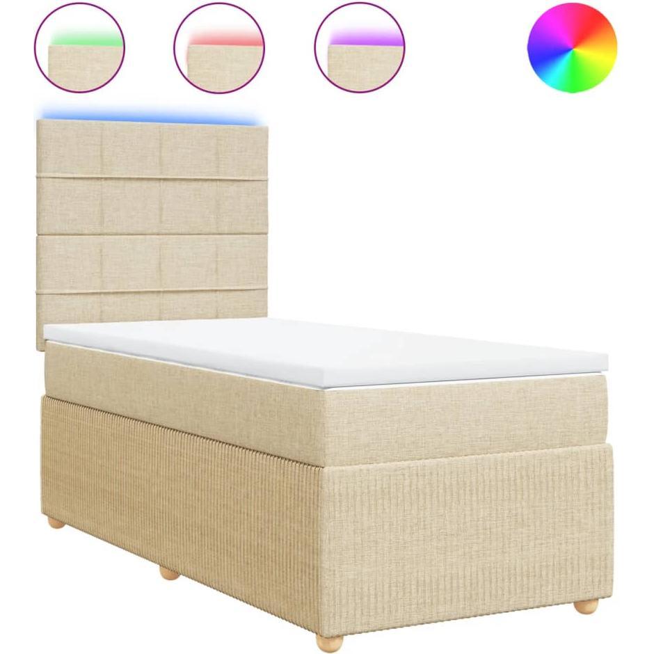 Thumbnail - VidaXL, Bett, Latisha (100 x 200 cm)