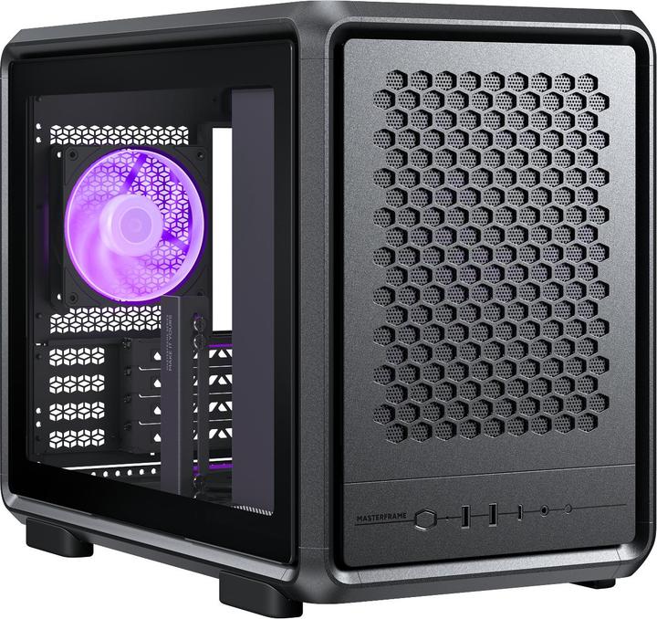Actual product image Cooler Master MasterFrame 400 Mesh Black (mATX, Mini-ITX)