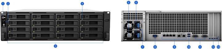 Produktbild Synology RS4021xs+ (0 TB)