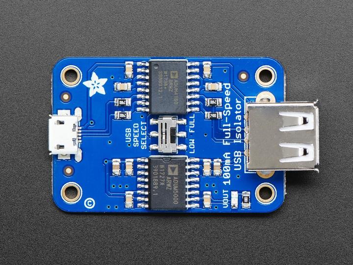 Actual product image Adafruit USB Isolator 100mA Isolated Low/Full Speed USB (Various)