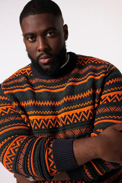 Produktbild Sthuge Pullover, Strick-Muster, Rundhals (4XL)