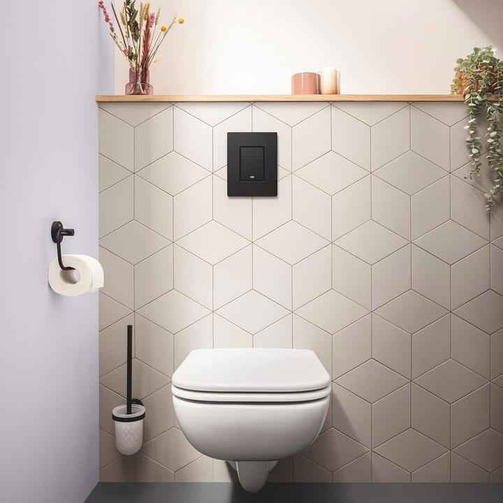 Produktbild Grohe Even Abdeckplatte, schwarz