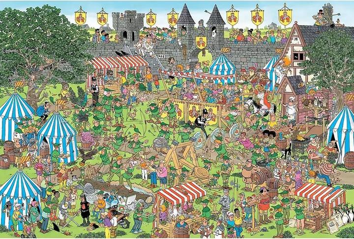 Produktbild Jumbo Jan van Haasteren - Robin Hood Festival (1500 Teile) (1500 Teile)