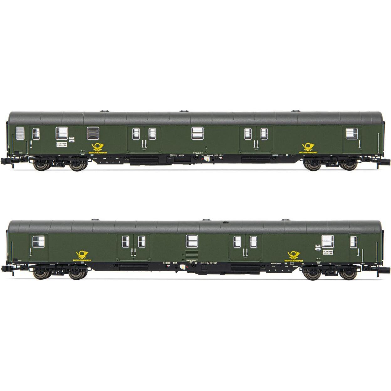 Thumbnail - Hornby DBP 2 Postwagen Post-mrz grün Ep.IV (Spur IV)