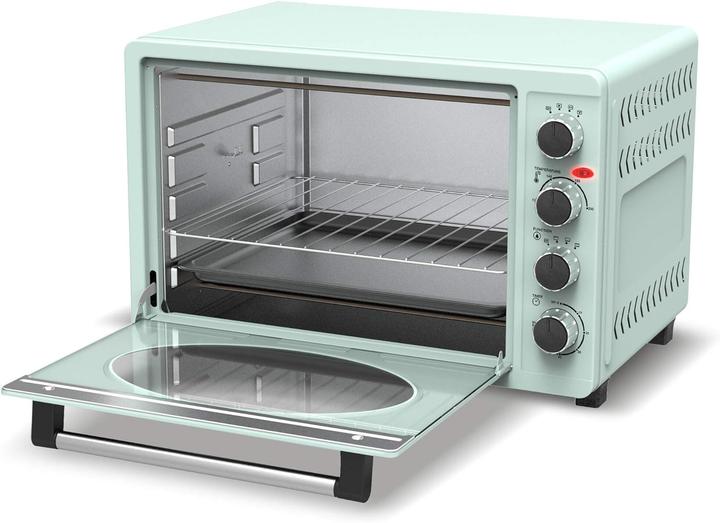 Image du produit TurboTronic By Z-Line Mini-four rétro à convection 45L en bleu