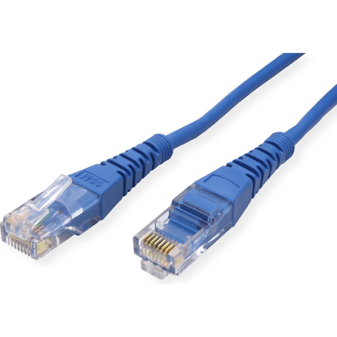 Secomp ROLINE Patch Cable UTP, RJ45-RJ45 (U/UTP, CAT5e, 1 m), Netzwerkkabel