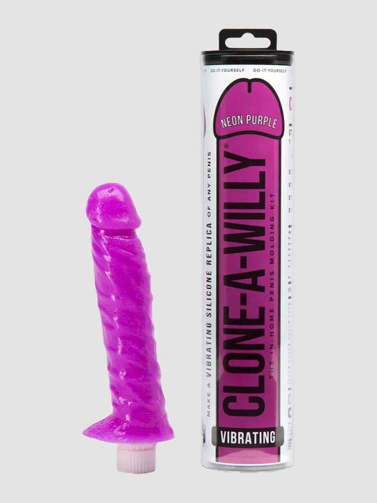 Actual product image Clone A Willy Neon Purple