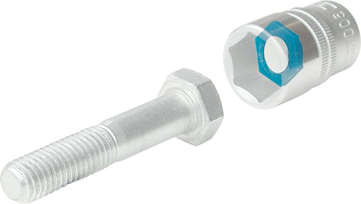 Produktbild HAZET Magnet-Einsatz ∙ für Steckschlüsseleinsätze 960MGT ∙ Aussen Sechskant Profil (10 mm, 11 mm, 12 mm, 13 mm, 14 mm, 15 mm, 16 mm, 17 mm, 18 mm, 19 mm)