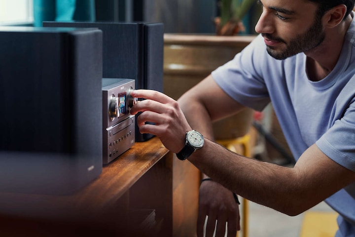 Image du produit Philips TAM8905/10 (Spotify Connect, Bluetooth, WiFi, Lecteur de CD, 1x 100 W)