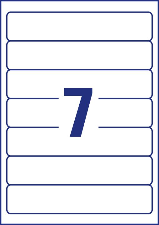 Actual product image Avery Recycling folder labels, home office, small pack