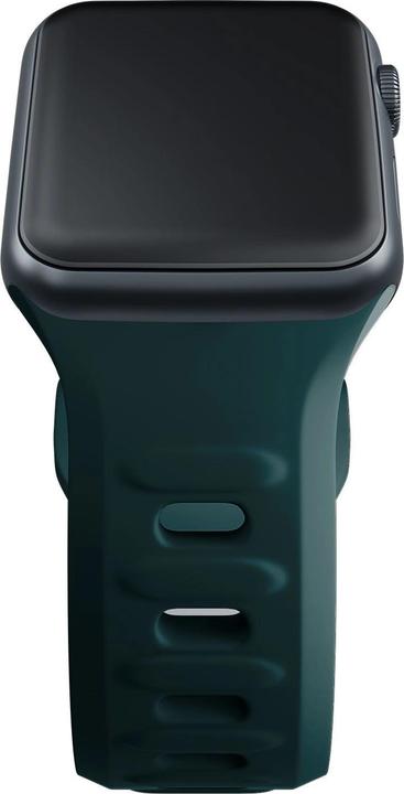 Produktbild 3MK Silicone Watch Strap zielony/ evergreen dla Apple Watch 42/44/45/49mm (Edelstahl, Silicone)